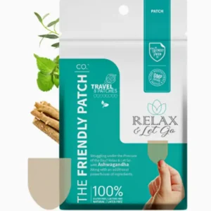 Stress Patches Relax & Let Go Ashwagandha Gaba 8 Patches