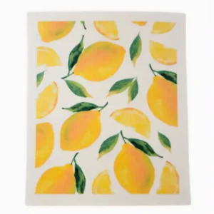 Swedish Dishcloth – Lemon Pattern