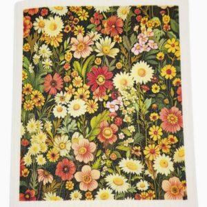 Summer Wildflower Pasture Swedish Dishcloths