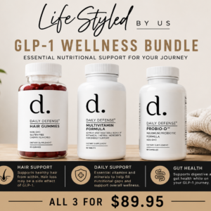 GLP-1 Support Bundle: Multivitamin, Hair Support, and Daily MAX Probiotic