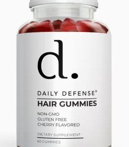 Gummy Hair Vitamins For Beautiful Hair By Daily Defense