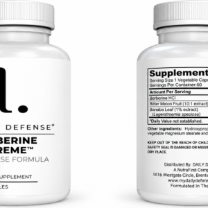 Berberine Supreme Complex w/ Bitter Melon & Banaba Leaf